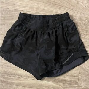 Women's Black Camo Shorts